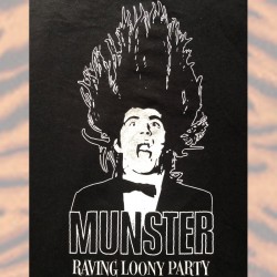 T-Shirt Screaming Lord Sutch - Munster Raving Loony Party - black