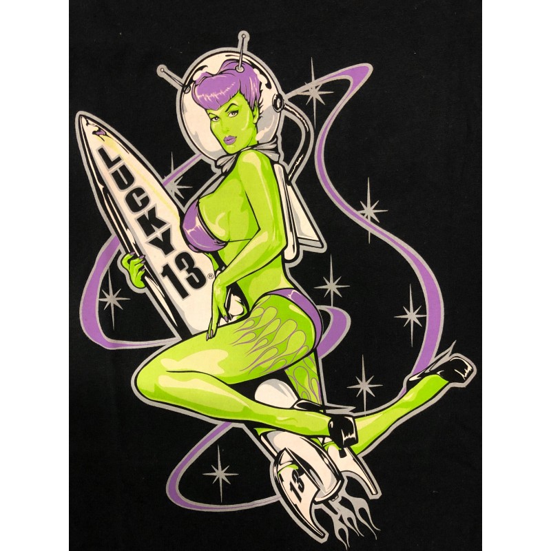 T-shirt Lucky 13 - Rocket Girl