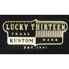 T-shirt Lucky 13 - Skull - Hotrod