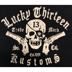 T-shirt Lucky 13 - Skull -...