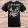 T-Shirt The Cramps - Stay Sick - groen