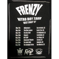 Frenzy T-shirt (Nitro Boy Tour, West Coast 2007)